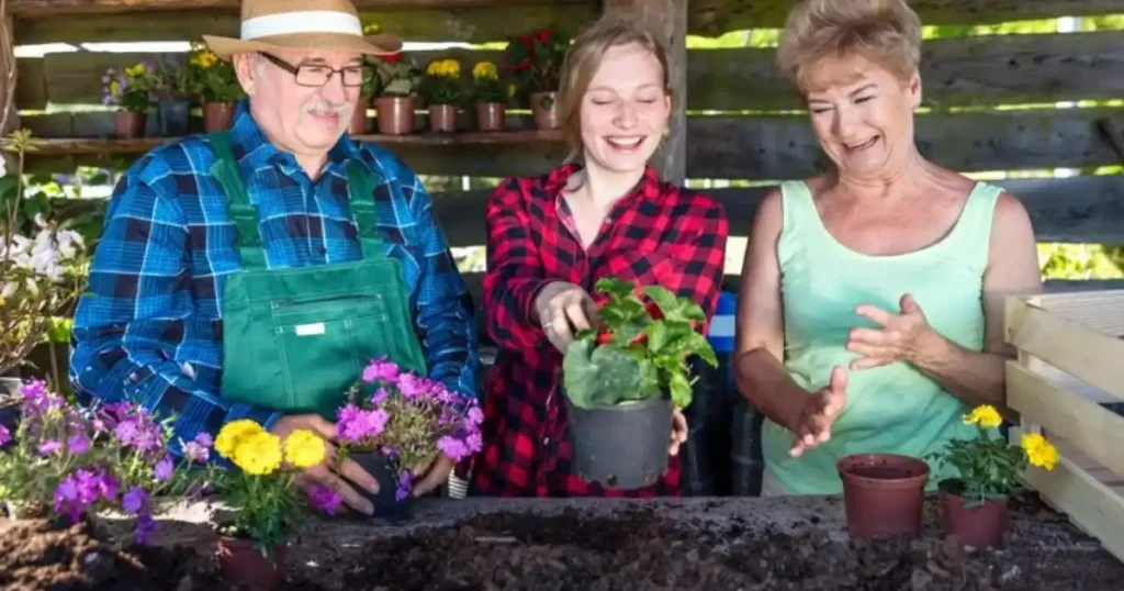 Gardening Helps Elderly