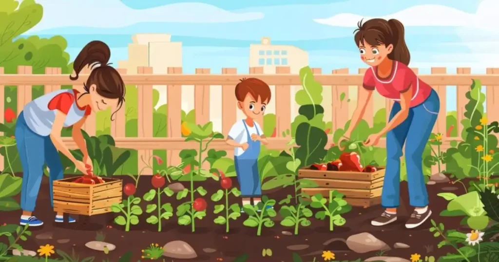 Gardening vegetables