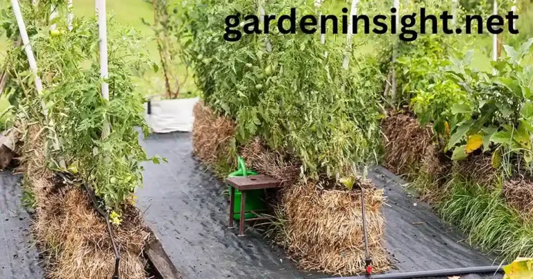 straw bale gardening