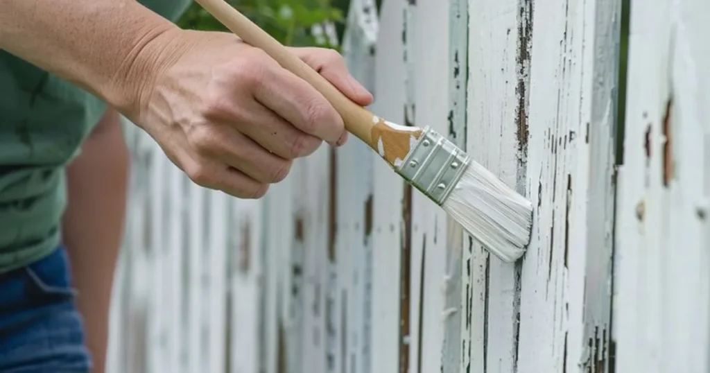 Fence paint