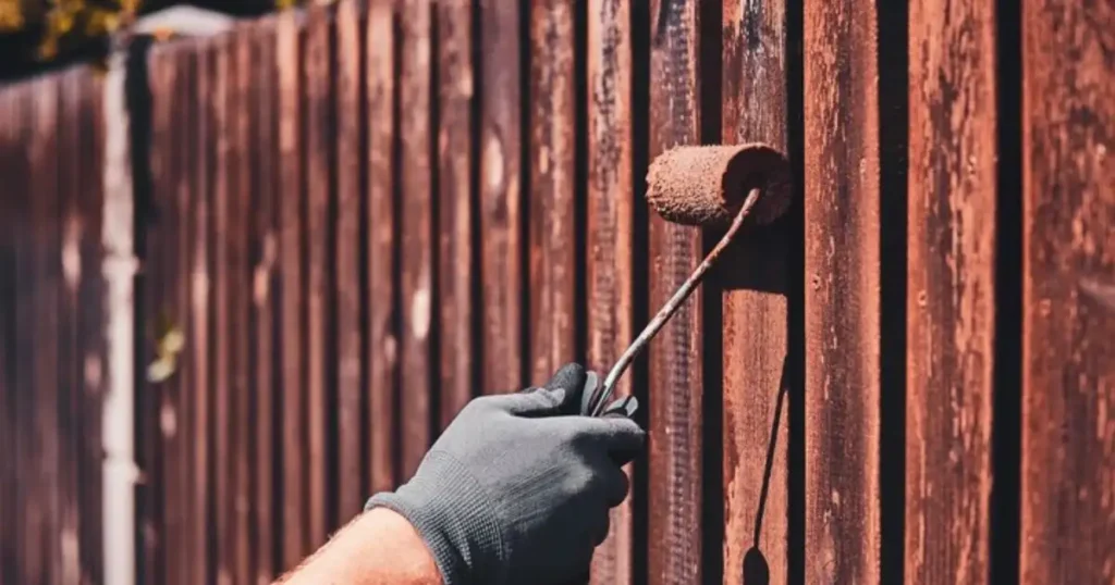 Fence paint