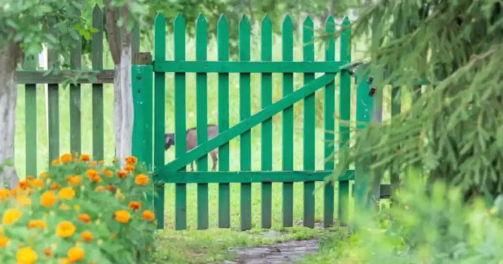 Make a garden gate