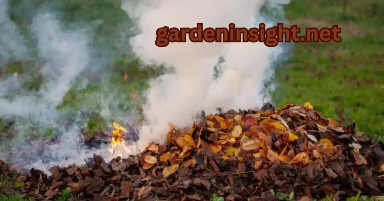 burn garden waste